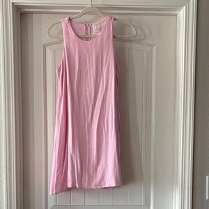 Elegant Pink Strapless Dress